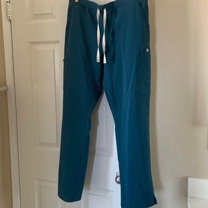 Figs Yola skinny pant Carribean blue
